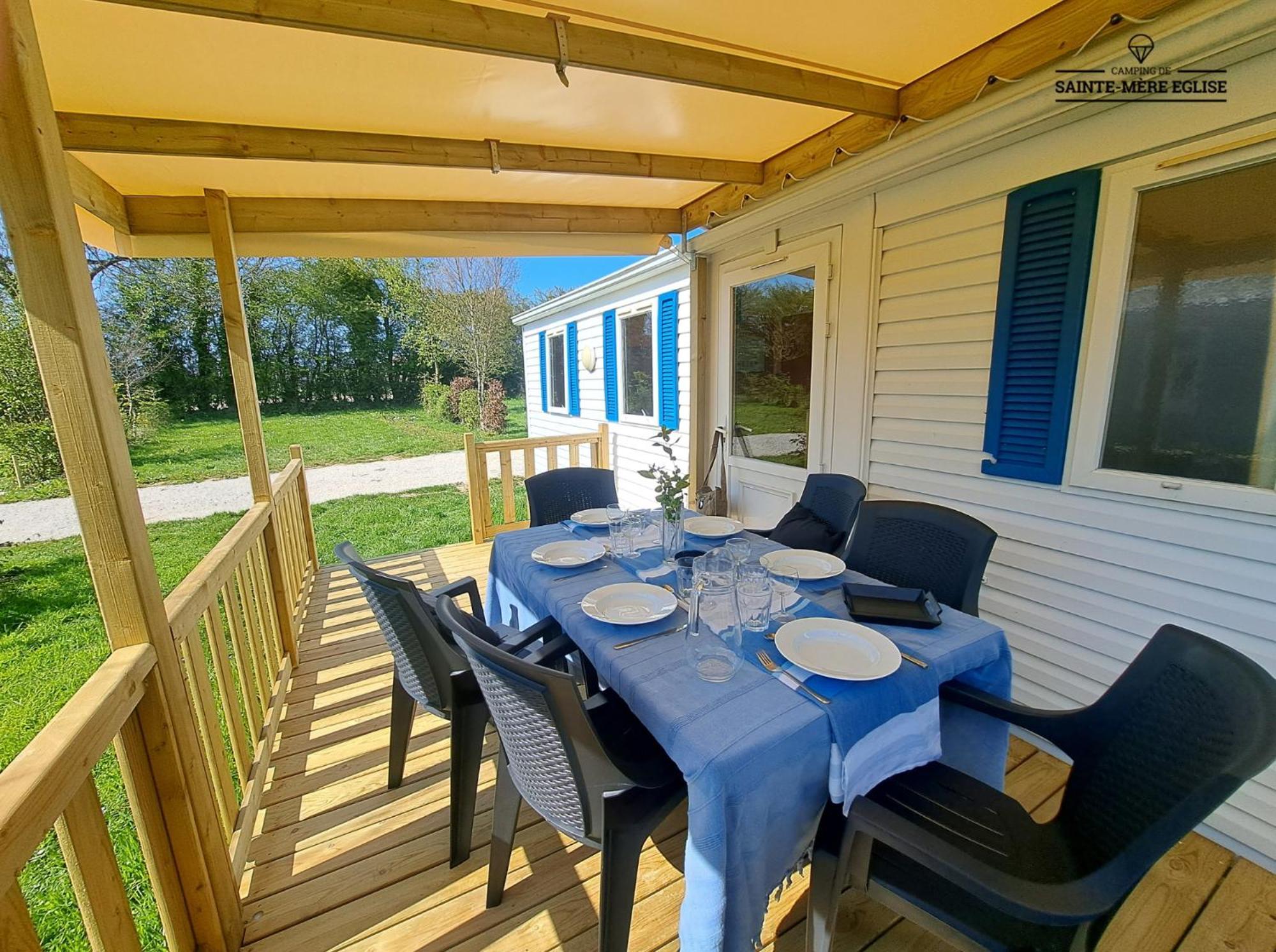 Camping Sainte Mere Eglise Exterior photo